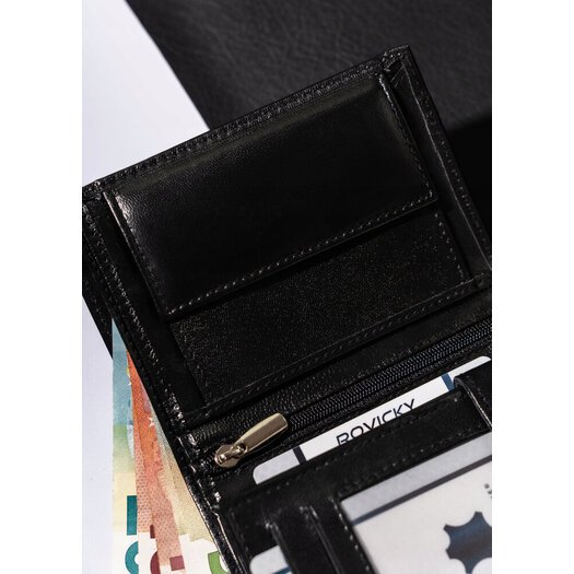 Leather wallet RFID ALWAYS WILD N4-P-GCL