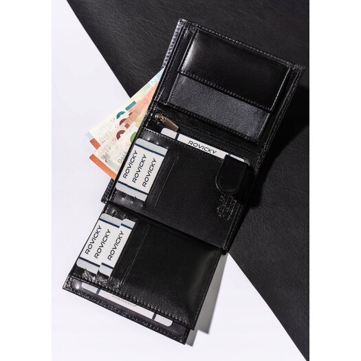 Leather wallet RFID ALWAYS WILD N4-P-GCL