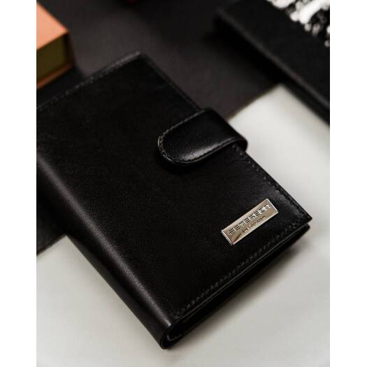 Leather wallet RFID PETERSON PTN 324Z-PR 2-1-1