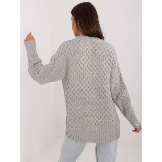 Sweter-AT-SW-23525.21-szary