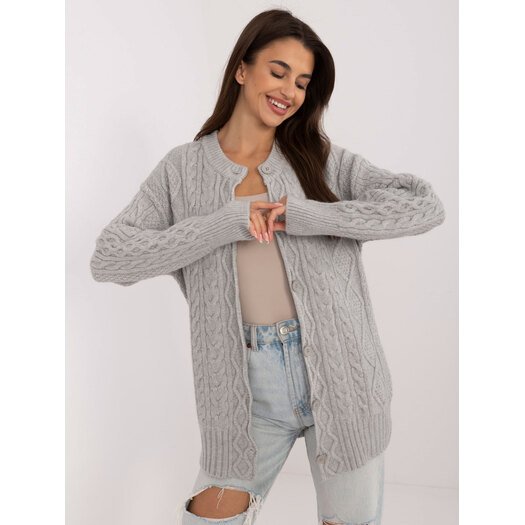 Sweter-AT-SW-23525.21-szary