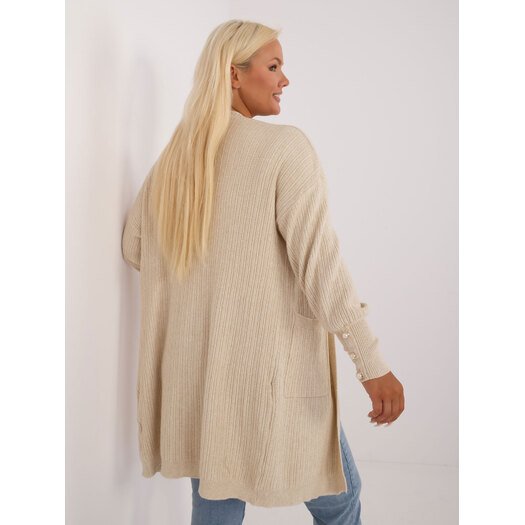 Sweter-PM-SW-PM-3726.99-jasny beżowy