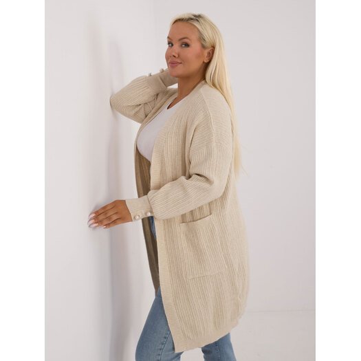 Sweter-PM-SW-PM-3726.99-jasny beżowy