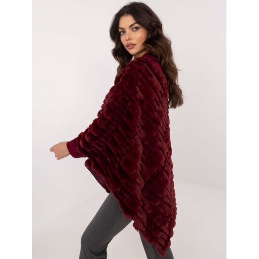 Poncho-AT-PN-2347.68-bordowy