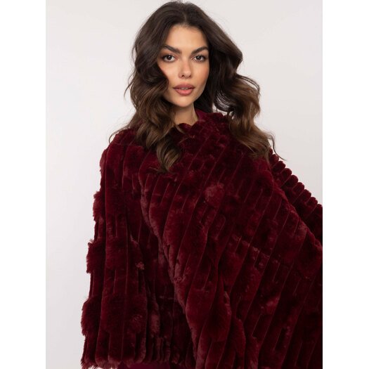 Poncho-AT-PN-2347.68-bordowy