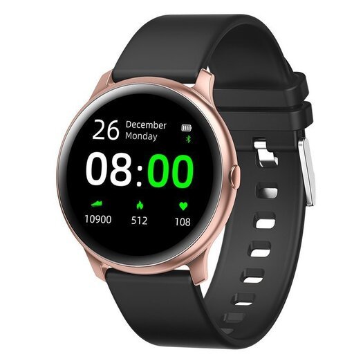 Išmanusis laikrodis SMARTWATCH G. Rossi SW010-14 rosegold/black (zg312n)