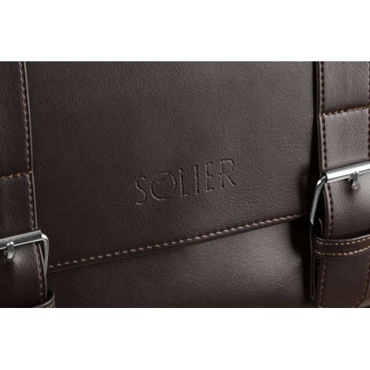 SHOULDER BAG SOLIER S25 GALWAY BROWN