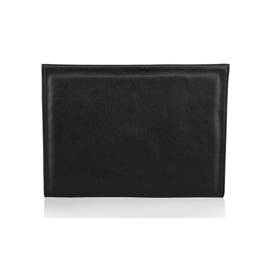 Genuine leather conference folder Solier SA01 OBAN black