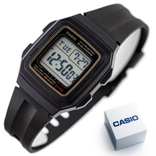 Laikrodis vyrams CASIO F-201WA-9A (zd164a) - KLASYKA