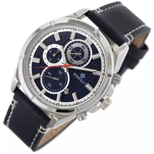 Laikrodis vyrams PERFECT CH03L - CHRONOGRAF (zp352f) + dėžutė