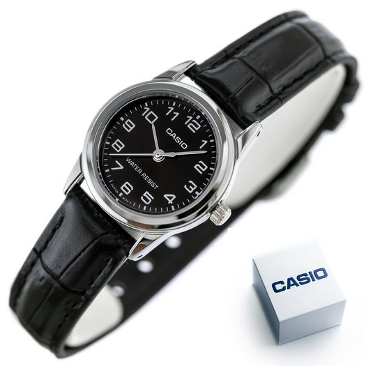 Laikrodis moterims CASIO LTP-V001L-1BUDF (zd588a) + dėžutė