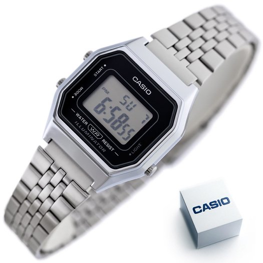 ZEGAREK DAMSKI CASIO LA-680WA-1 (zd631a) + BOX