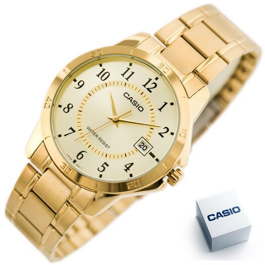 ZEGAREK MĘSKI CASIO MTP-V004G 9B (zd047a) + BOX