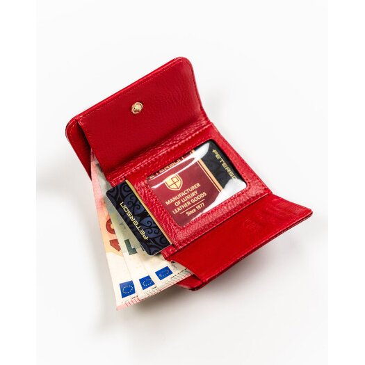 Leather wallet RFID PETERSON PTN 55287-PL