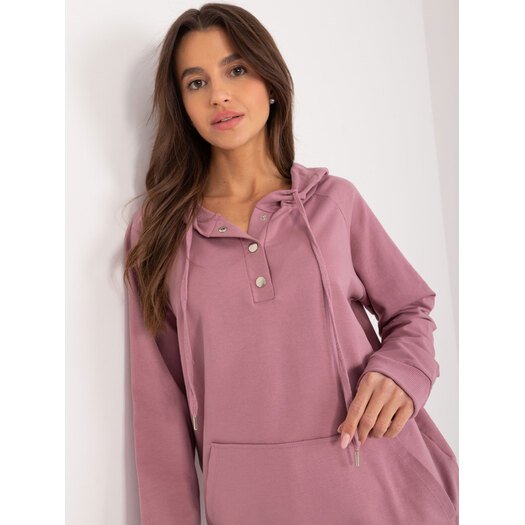 Bluza-RV-BL-8269.27-ciemny różowy