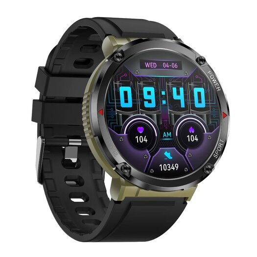 SMARTWATCH MĘSKI GRAVITY GT21-7 - BLUETOOTH CALL, DODATKOWY PASEK (sg025g)