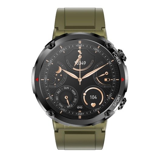 SMARTWATCH MĘSKI GRAVITY GT21-7 - BLUETOOTH CALL, DODATKOWY PASEK (sg025g)