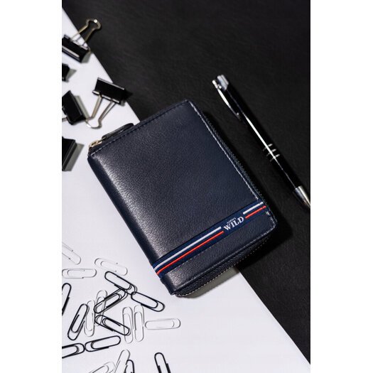 Leather wallet RFID ALWAYS WILD N4Z-GV