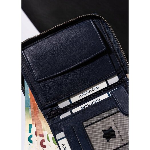 Leather wallet RFID ALWAYS WILD N4Z-GV