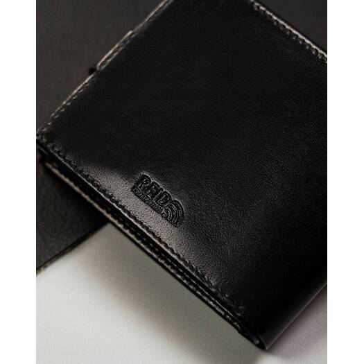 Leather wallet RFID PETERSON PTN 304Z-PR 2-1-1