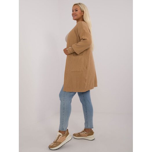 Sweter-PM-SW-PM-3726.99-camelowy