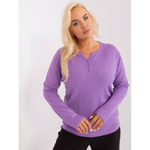 Sweter-PM-SW-PM-3897.06P-fioletowy