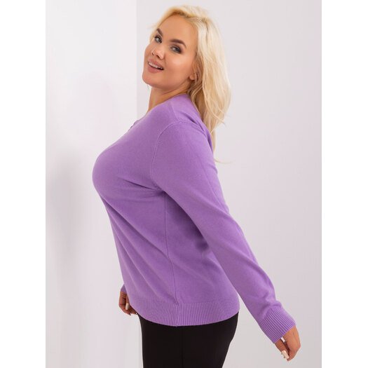 Sweter-PM-SW-PM-3897.06P-fioletowy