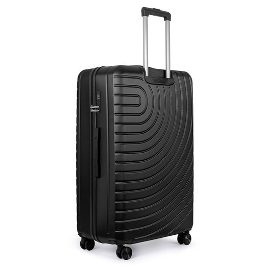 MEDIUM SUITCASE 22  STL945 ABS DARK GREY