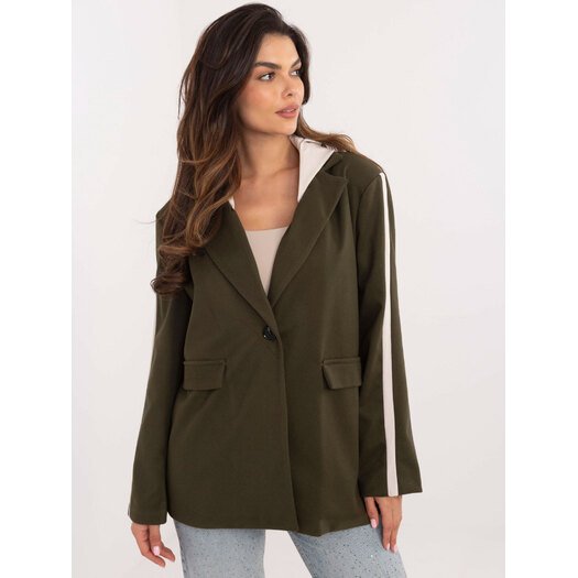 Marynarka-DHJ-MA-A8398.14X-khaki