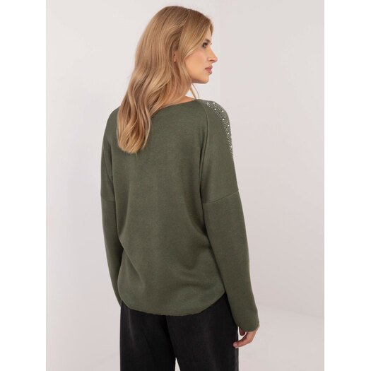 Sweter-DHJ-SW-17690.21-khaki