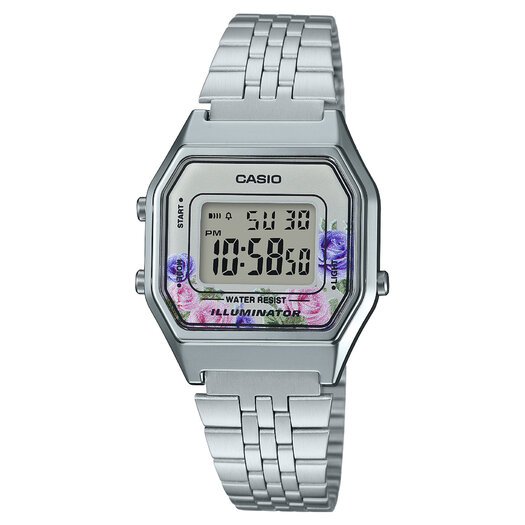 Laikrodis moterims CASIO LA680WA-4CDF (zd631j) + BOX