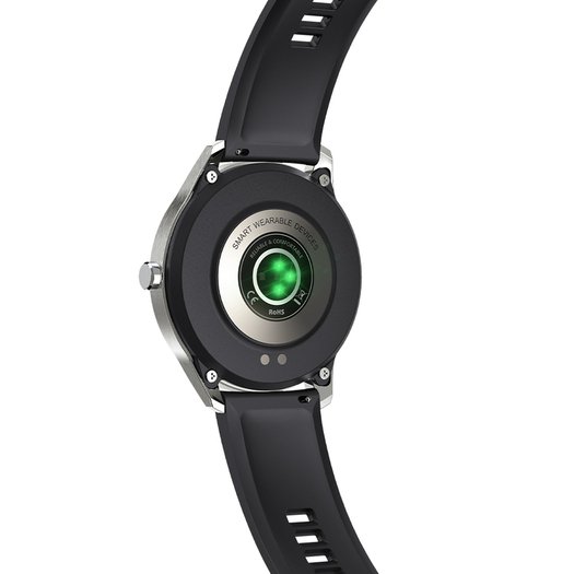 SMARTWATCH G. Rossi SW018-1 silver/black (zg335a) WŁASNE TARCZE