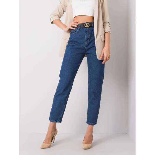 Spodnie jeans-316-SP-5104.46-ciemny niebieski