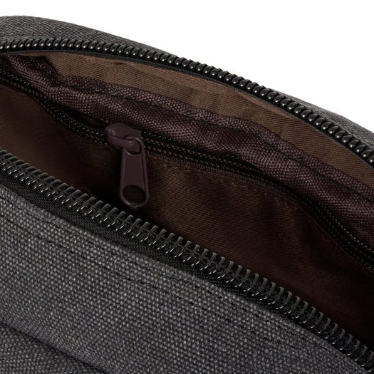 Men s canvas beauty bag SK05 dark grey