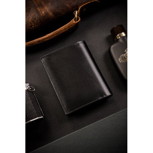 Leather wallet RFID ROVICKY N62-RPVT-BL