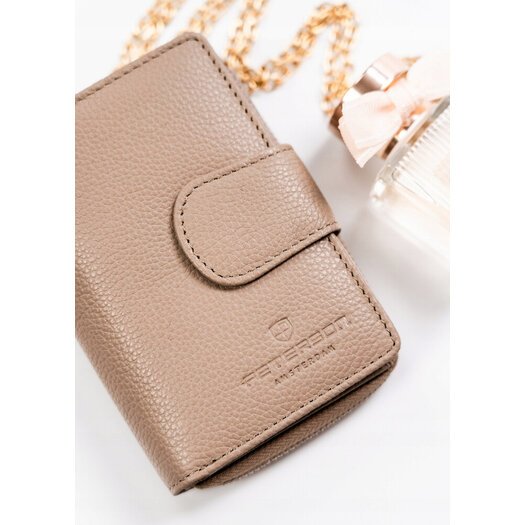 Leather wallet RFID PETERSON PTN 76115-SD