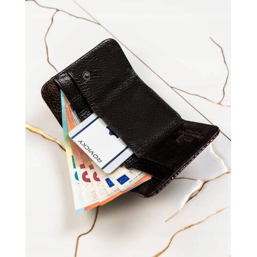 Leather wallet RFID LORENTI 423229-MER