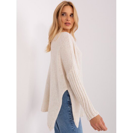 Sweter-TW-SW-BI-559.45-jasny beżowy