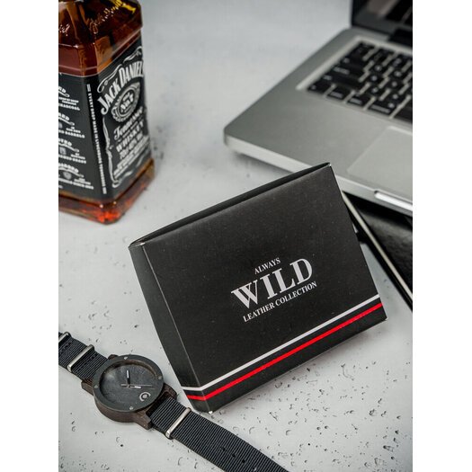 Leather wallet RFID ALWAYS WILD N4-GV