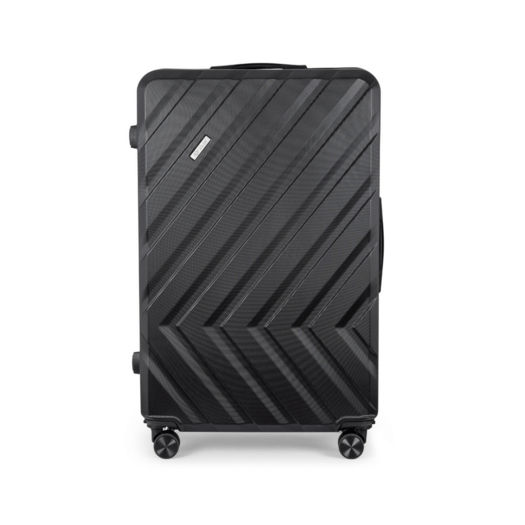 MEDIUM SUITCASE 22  STL945 ABS DARK GREY