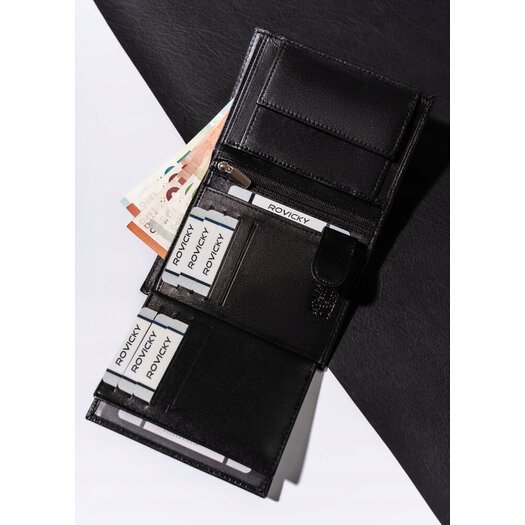 Leather wallet RFID ALWAYS WILD N4-P-GTS