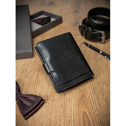 Leather wallet RFID ROVICKY PC-102L-BAR