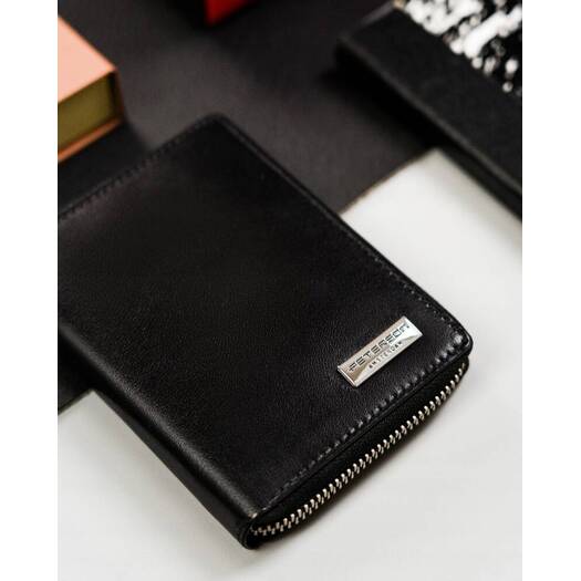 Leather wallet RFID PETERSON PTN 340-PR 2-1-1