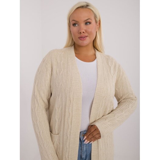 Sweter-PM-SW-PM-3727.93-jasny beżowy