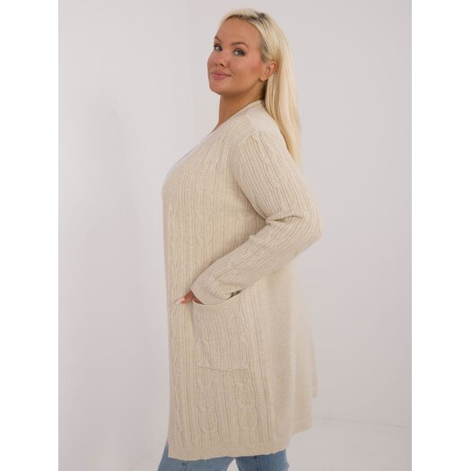 Sweter-PM-SW-PM-3727.93-jasny beżowy