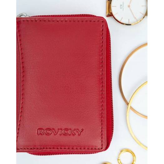 Leather wallet ROVICKY R-23-17-LFN