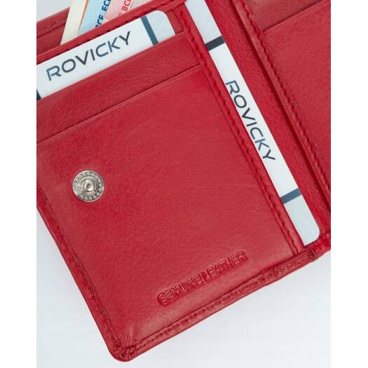 Leather wallet ROVICKY R-23-17-LFN