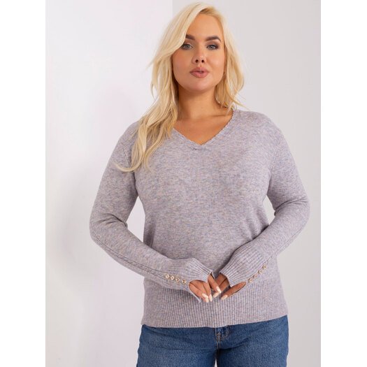 Sweter-PM-SW-PM-3817.07-szary