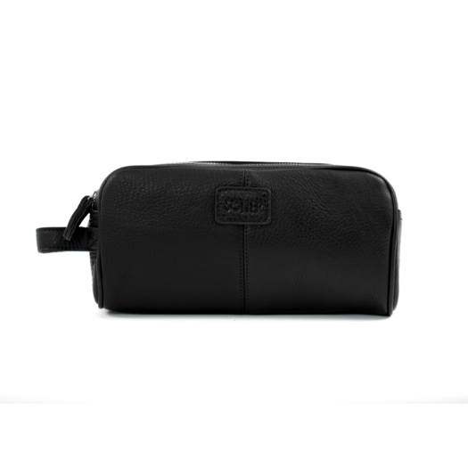 Elegant leather men's beauty bag SOLIER SZETLAND