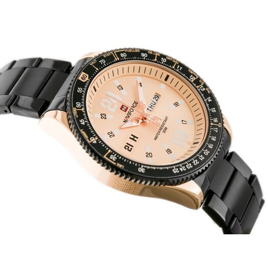 VYRIŠKAS LAIKRODIS NAVIFORCE - NF9102 (zn060d) - rosegold / black